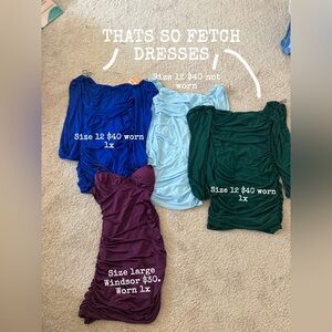 Dresses! That’s so fetch + Windsor.